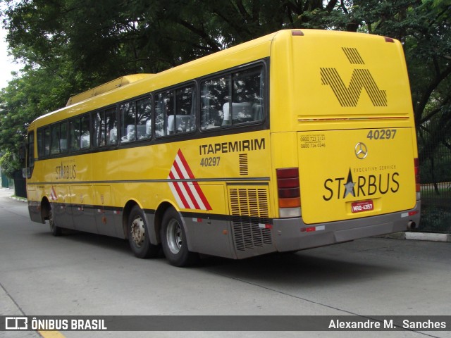 Viação Itapemirim 40297 na cidade de São Paulo, São Paulo, Brasil, por Alexandre M.  Sanches. ID da foto: 8517029.