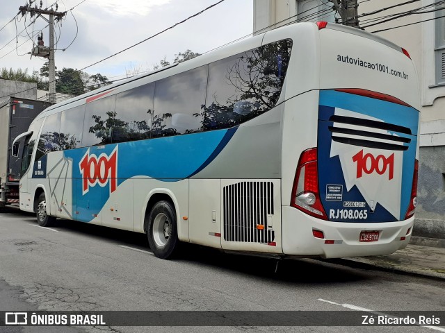 Auto Viação 1001 RJ 108.065 na cidade de Petrópolis, Rio de Janeiro, Brasil, por Zé Ricardo Reis. Número da foto: #8607694.