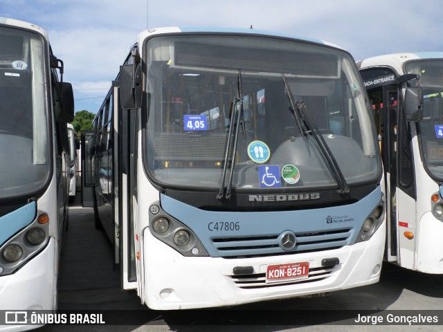 Viação Redentor C47806 na cidade de Rio de Janeiro, Rio de Janeiro, Brasil, por Jorge Gonçalves. ID da foto: 8606363.