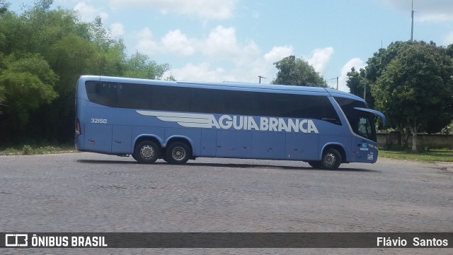 Viação Águia Branca 32150 na cidade de Cruz das Almas, Bahia, Brasil, por Flávio  Santos. Número da foto: #8606358.