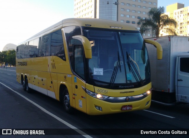 Viação Itapemirim 60051 na cidade de Cariacica, Espírito Santo, Brasil, por Everton Costa Goltara. Número da foto: #8608311.