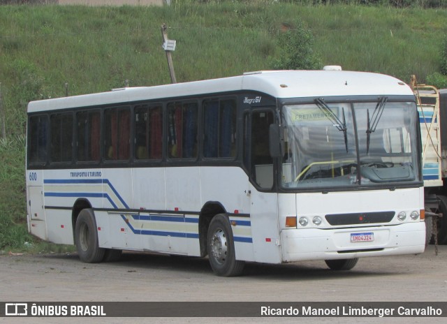 Arielen Transportes e Turismo 600 na cidade de Rio Pardo, Rio Grande do Sul, Brasil, por Ricardo Manoel Limberger Carvalho. ID da foto: 8609441.