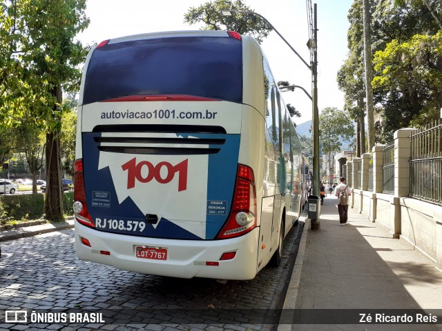 Auto Viação 1001 RJ 108.579 na cidade de Petrópolis, Rio de Janeiro, Brasil, por Zé Ricardo Reis. ID da foto: 8607706.