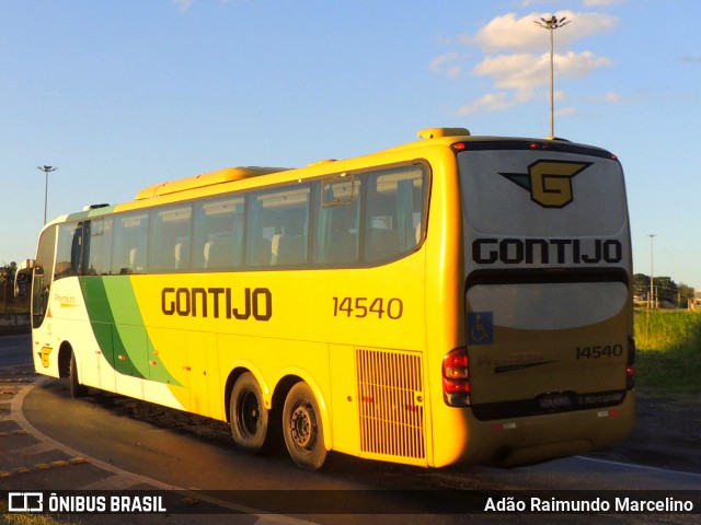 Empresa Gontijo de Transportes 14540 na cidade de Belo Horizonte, Minas Gerais, Brasil, por Adão Raimundo Marcelino. ID da foto: 8609214.