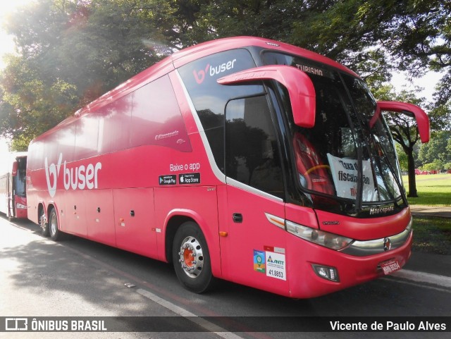 Buser Brasil Tecnologia 3007 na cidade de Brasília, Distrito Federal, Brasil, por Vicente de Paulo Alves. Número da foto: #8609202.