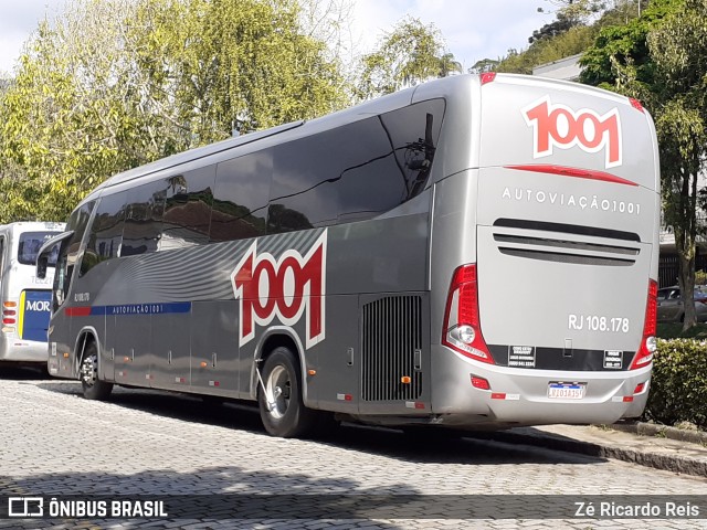 Auto Viação 1001 RJ 108.178 na cidade de Petrópolis, Rio de Janeiro, Brasil, por Zé Ricardo Reis. ID da foto: 8607791.