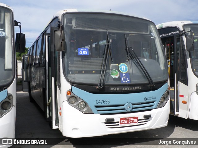 Viação Redentor C47655 na cidade de Rio de Janeiro, Rio de Janeiro, Brasil, por Jorge Gonçalves. Número da foto: #8606357.