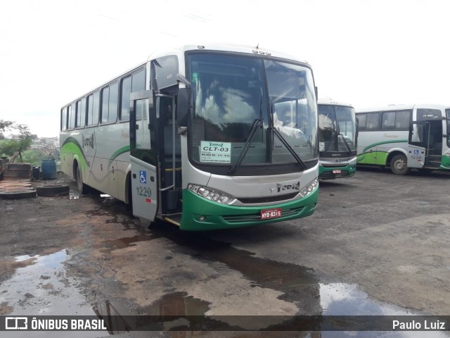 Turin Transportes 1220 na cidade de Conselheiro Lafaiete, Minas Gerais, Brasil, por Paulo Luiz. Número da foto: #8608955.