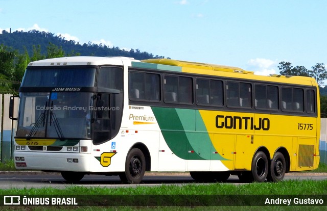 Empresa Gontijo de Transportes 15775 na cidade de Ipatinga, Minas Gerais, Brasil, por Andrey Gustavo. ID da foto: 8605740.