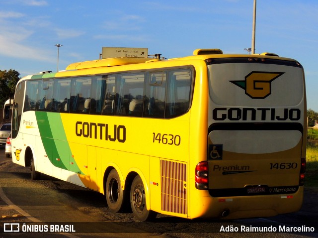 Empresa Gontijo de Transportes 14630 na cidade de Belo Horizonte, Minas Gerais, Brasil, por Adão Raimundo Marcelino. ID da foto: 8609142.