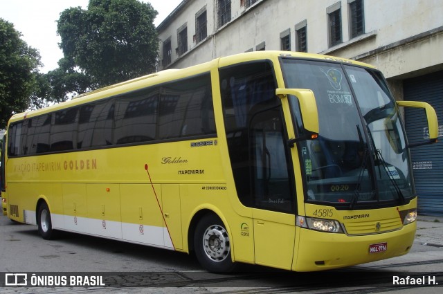 Viação Itapemirim 45815 na cidade de Rio de Janeiro, Rio de Janeiro, Brasil, por Rafael H.. Número da foto: #8607473.