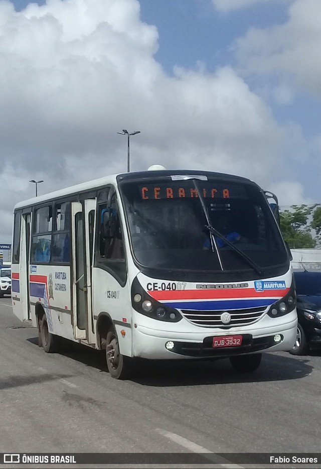 Coopturismo CE-04007 na cidade de Ananindeua, Pará, Brasil, por Fabio Soares. ID da foto: 8607638.