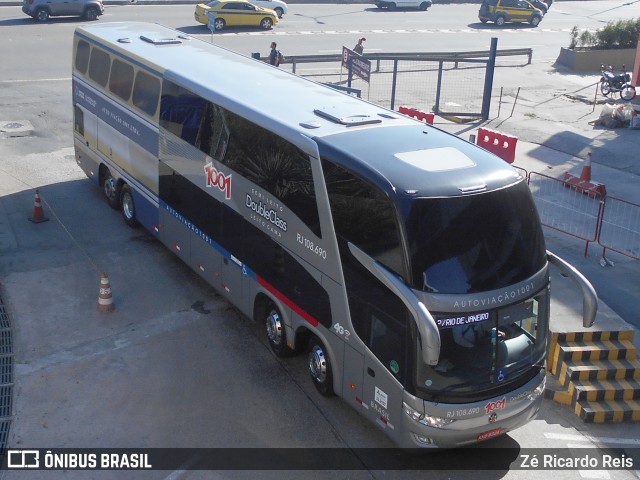Auto Viação 1001 RJ 108.690 na cidade de Rio de Janeiro, Rio de Janeiro, Brasil, por Zé Ricardo Reis. Número da foto: #8607891.