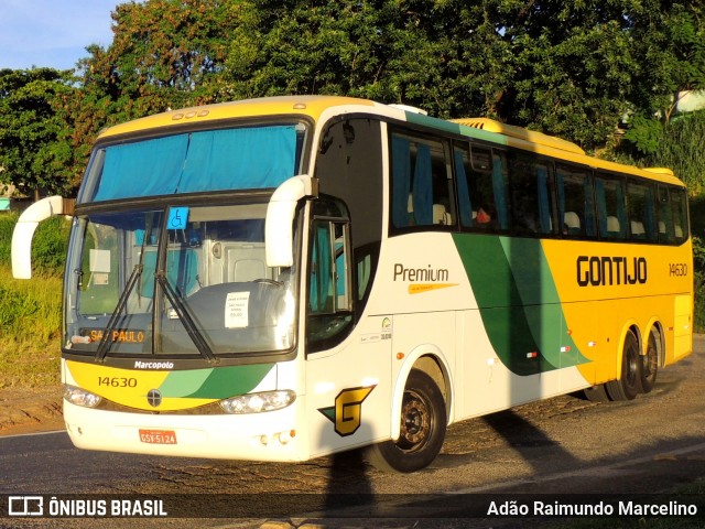 Empresa Gontijo de Transportes 14630 na cidade de Belo Horizonte, Minas Gerais, Brasil, por Adão Raimundo Marcelino. Número da foto: #8609127.