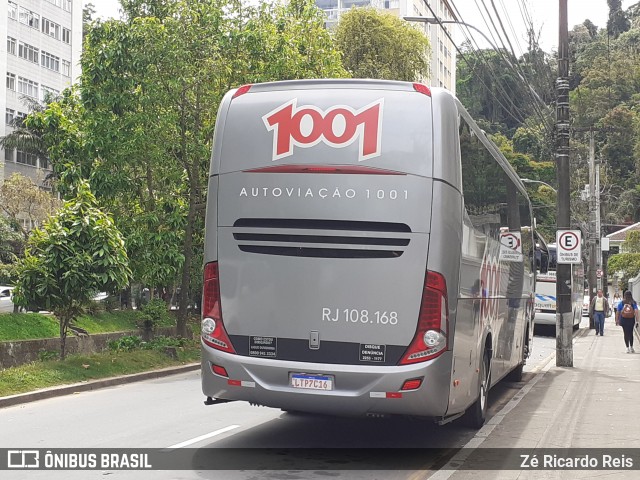 Auto Viação 1001 RJ 108.168 na cidade de Petrópolis, Rio de Janeiro, Brasil, por Zé Ricardo Reis. Número da foto: #8607732.