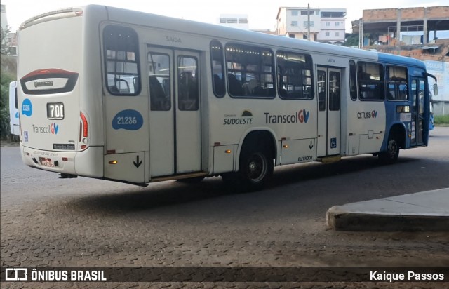 Santa Zita Transportes Coletivos 21236 na cidade de Cariacica, Espírito Santo, Brasil, por Kaique Passos. Número da foto: #8606412.