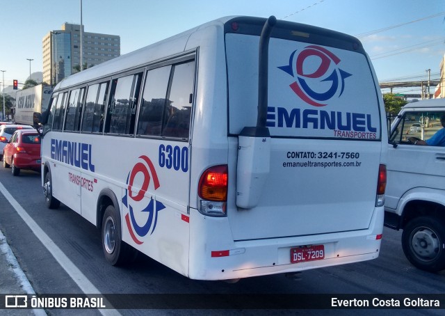 Emanuel Transportes 6300 na cidade de Cariacica, Espírito Santo, Brasil, por Everton Costa Goltara. Número da foto: #8606526.