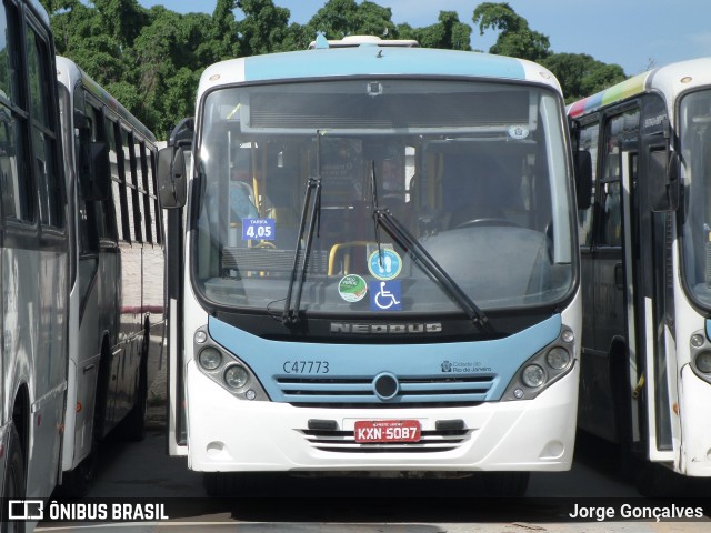 Viação Redentor C47773 na cidade de Rio de Janeiro, Rio de Janeiro, Brasil, por Jorge Gonçalves. Número da foto: #8607294.