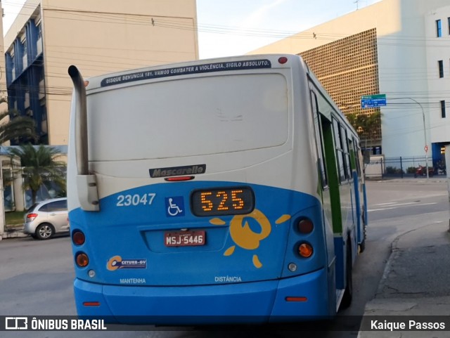 Viação Grande Vitória 23047 na cidade de Vila Velha, Espírito Santo, Brasil, por Kaique Passos. ID da foto: 8606406.