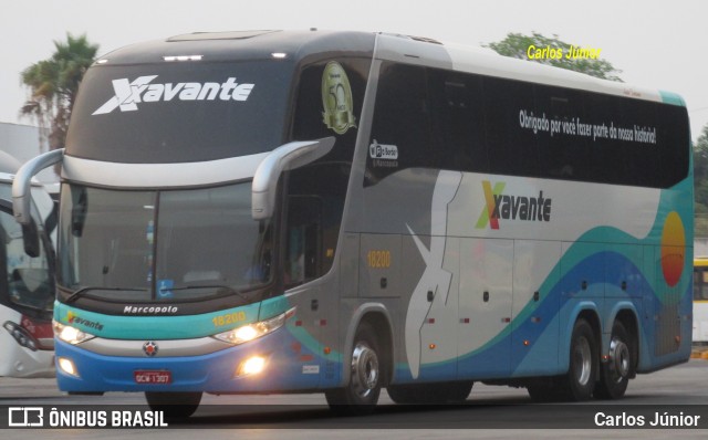 Viação Xavante 18200 na cidade de Goiânia, Goiás, Brasil, por Carlos Júnior. Número da foto: #8608195.