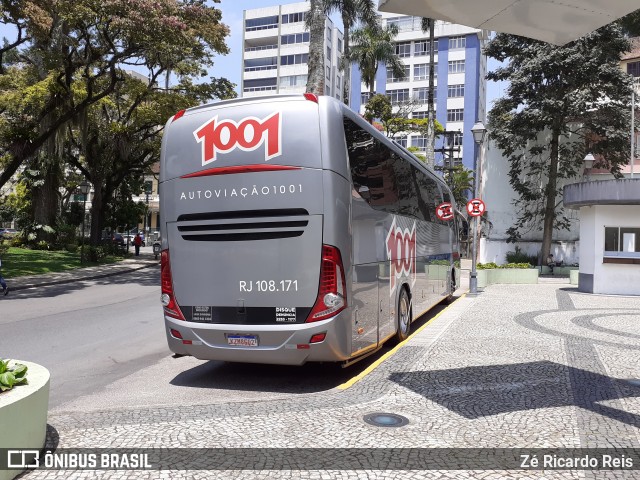 Auto Viação 1001 RJ 108.171 na cidade de Petrópolis, Rio de Janeiro, Brasil, por Zé Ricardo Reis. Número da foto: #8607722.