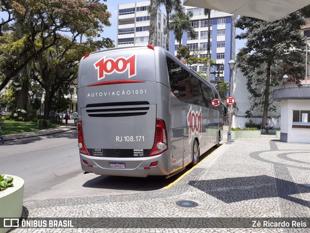 Auto Viação 1001 RJ 108.171 na cidade de Petrópolis, Rio de Janeiro, Brasil, por Zé Ricardo Reis. ID da foto: 8607722.