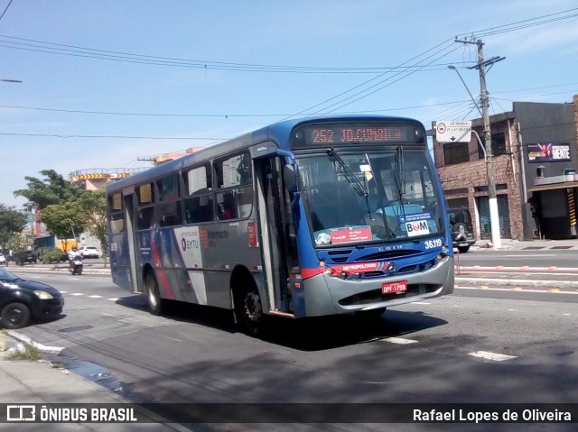 Vipol Transportes Rodoviários - TIPBUS - Transportes Intermunicipal 36.119 na cidade de São Paulo, São Paulo, Brasil, por Rafael Lopes de Oliveira. ID da foto: 8608917.