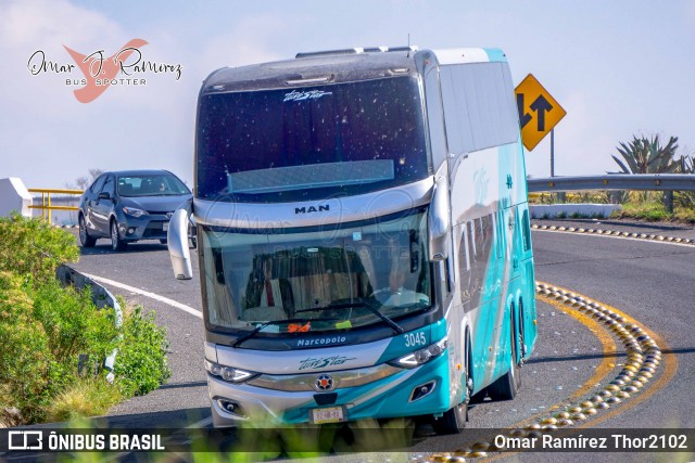 Turistar 3045 na cidade de Querétaro, Querétaro, México, por Omar Ramírez Thor2102. Número da foto: #8605858.