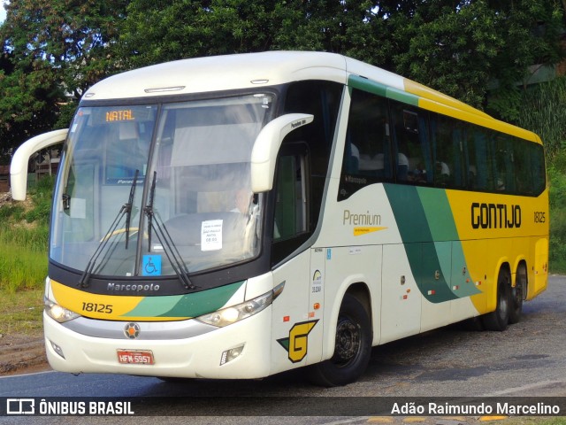 Empresa Gontijo de Transportes 18125 na cidade de Belo Horizonte, Minas Gerais, Brasil, por Adão Raimundo Marcelino. Número da foto: #8609087.