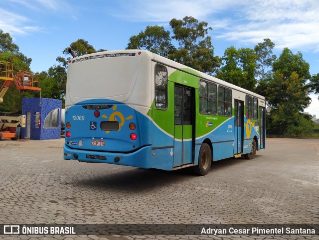 Viação Praia Sol 12069 na cidade de Vila Velha, Espírito Santo, Brasil, por Adryan Cesar Pimentel Santana. Número da foto: #8609702.