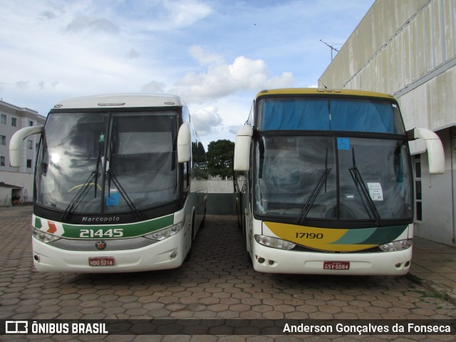 Empresa Gontijo de Transportes 17190 na cidade de Cuiabá, Mato Grosso, Brasil, por Anderson Gonçalves da Fonseca. Número da foto: #8612098.