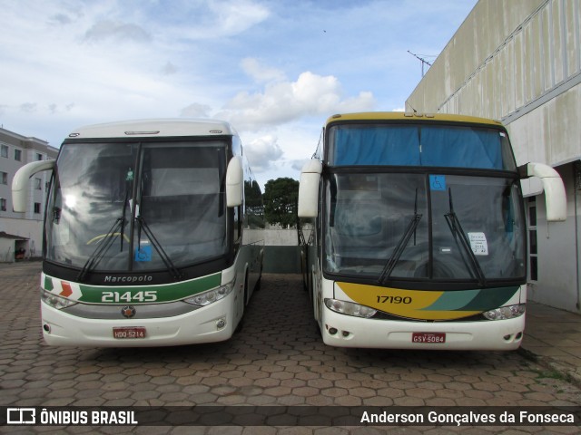 Empresa Gontijo de Transportes 17190 na cidade de Cuiabá, Mato Grosso, Brasil, por Anderson Gonçalves da Fonseca. ID da foto: 8612098.