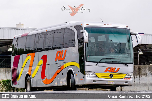 AU - Autobuses Unidos 4530 na cidade de Puebla, Puebla, México, por Omar Ramírez Thor2102. ID da foto: 8612706.