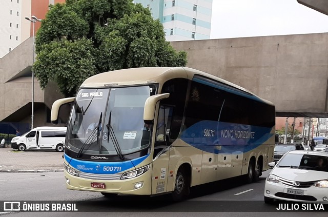 Viação Novo Horizonte 500711 na cidade de São Paulo, São Paulo, Brasil, por JULIO SILVA. Número da foto: #8612189.