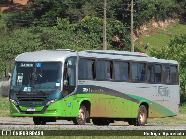 Turin Transportes 2150 na cidade de Conselheiro Lafaiete, Minas Gerais, Brasil, por Rodrigo  Aparecido. ID da foto: 8610551.