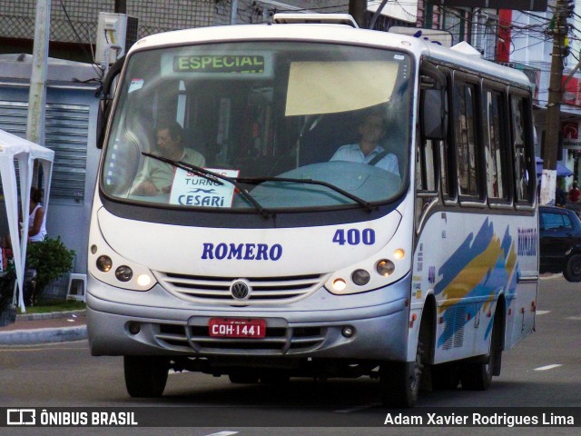 Turismo Romero 400 na cidade de Cubatão, São Paulo, Brasil, por Adam Xavier Rodrigues Lima. ID da foto: 8611775.