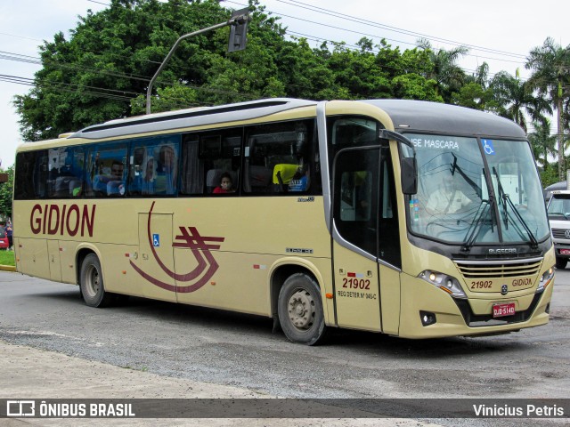 Gidion Transporte e Turismo 21902 na cidade de Joinville, Santa Catarina, Brasil, por Vinicius Petris. Número da foto: #8609694.