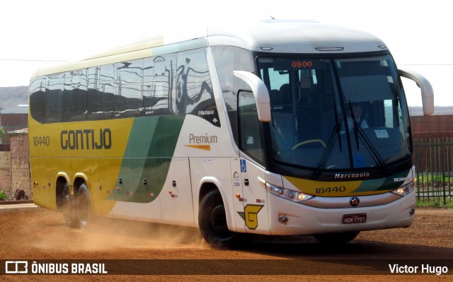 Empresa Gontijo de Transportes 18440 na cidade de Picos, Piauí, Brasil, por Victor Hugo. ID da foto: 8610814.