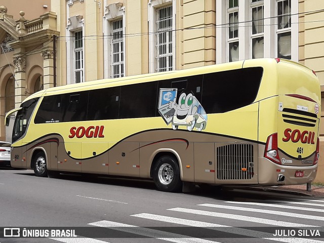 SOGIL - Sociedade de Ônibus Gigante Ltda. 461 na cidade de Porto Alegre, Rio Grande do Sul, Brasil, por JULIO SILVA. Número da foto: #8612731.