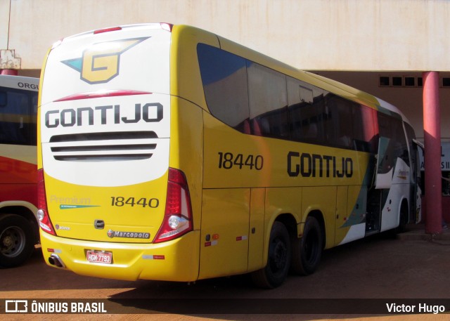 Empresa Gontijo de Transportes 18440 na cidade de Picos, Piauí, Brasil, por Victor Hugo. ID da foto: 8610820.