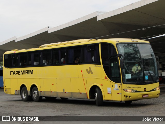 Viação Itapemirim 5023 na cidade de Teresina, Piauí, Brasil, por João Victor. ID da foto: 8611385.