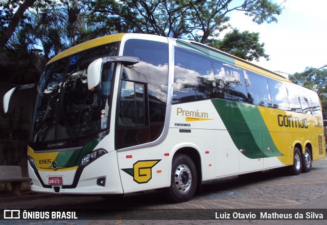 Empresa Gontijo de Transportes 10905 na cidade de Belo Horizonte, Minas Gerais, Brasil, por Luiz Otavio Matheus da Silva. ID da foto: 8610240.