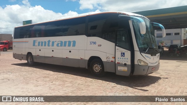 Emtram 3790 na cidade de Barra da Estiva, Bahia, Brasil, por Flávio  Santos. Número da foto: #8609913.