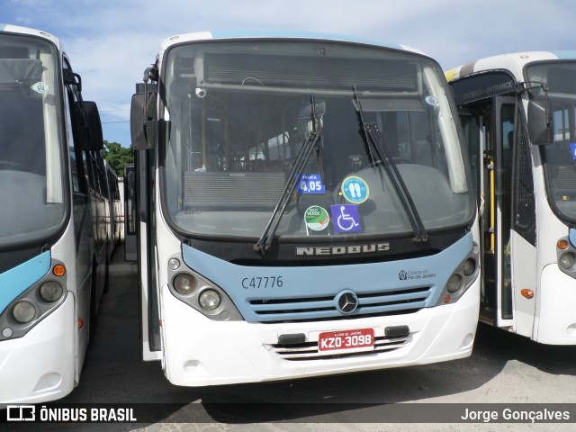 Viação Redentor C47776 na cidade de Rio de Janeiro, Rio de Janeiro, Brasil, por Jorge Gonçalves. ID da foto: 8611099.