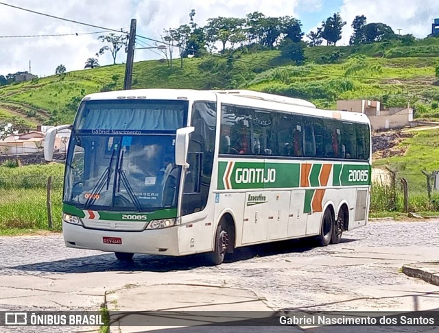 Empresa Gontijo de Transportes 20085 na cidade de Ipiaú, Bahia, Brasil, por Gabriel Nascimento dos Santos. Número da foto: #8520452.
