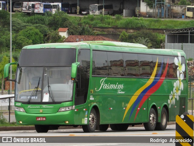 Jasmim Turismo 4020 na cidade de Conselheiro Lafaiete, Minas Gerais, Brasil, por Rodrigo  Aparecido. ID da foto: 8520017.