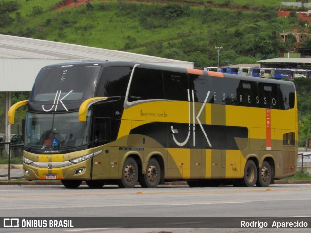 Expresso JK 19115 na cidade de Conselheiro Lafaiete, Minas Gerais, Brasil, por Rodrigo  Aparecido. ID da foto: 8520020.