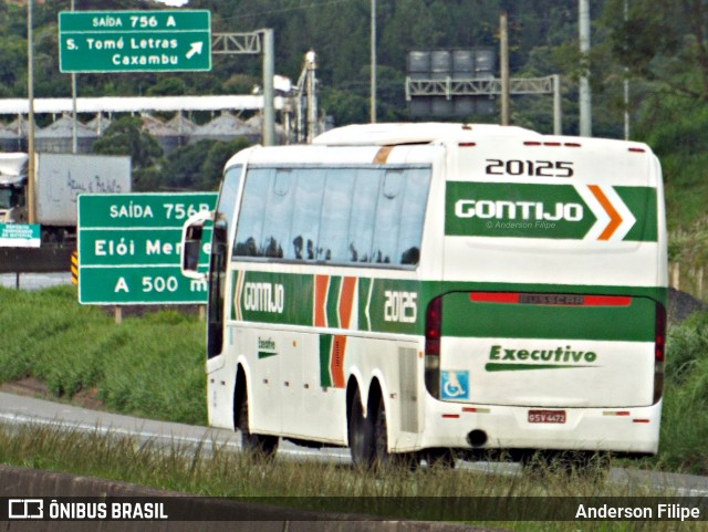 Empresa Gontijo de Transportes 20125 na cidade de Três Corações, Minas Gerais, Brasil, por Anderson Filipe. ID da foto: 8522208.