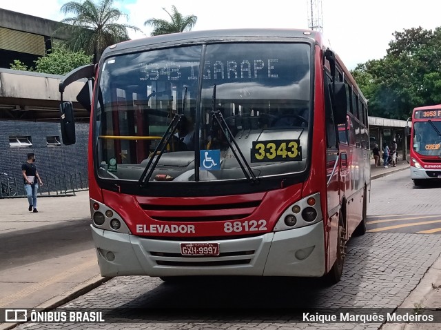 Viação Novo Retiro 88122 na cidade de Contagem, Minas Gerais, Brasil, por Kaique Marquês Medeiros . Número da foto: #8520058.