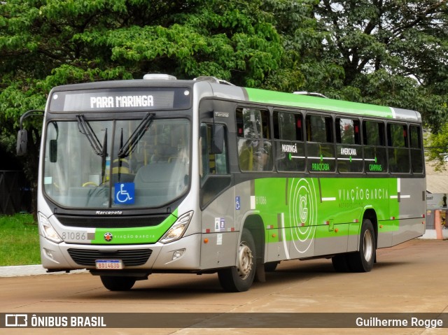 Viação Garcia 81086 na cidade de Maringá, Paraná, Brasil, por Guilherme Rogge. Número da foto: #8522263.